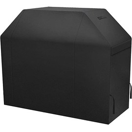 Grill Cover Gas BBQ-Grill Cover, Waterproof,Anti-UV Material with Velcro Straps & Adjustable Hem Drawstring, Outdoor Grill Cover, Fade & Weather Resistant Upgraded Material (58" x 24" x 48")