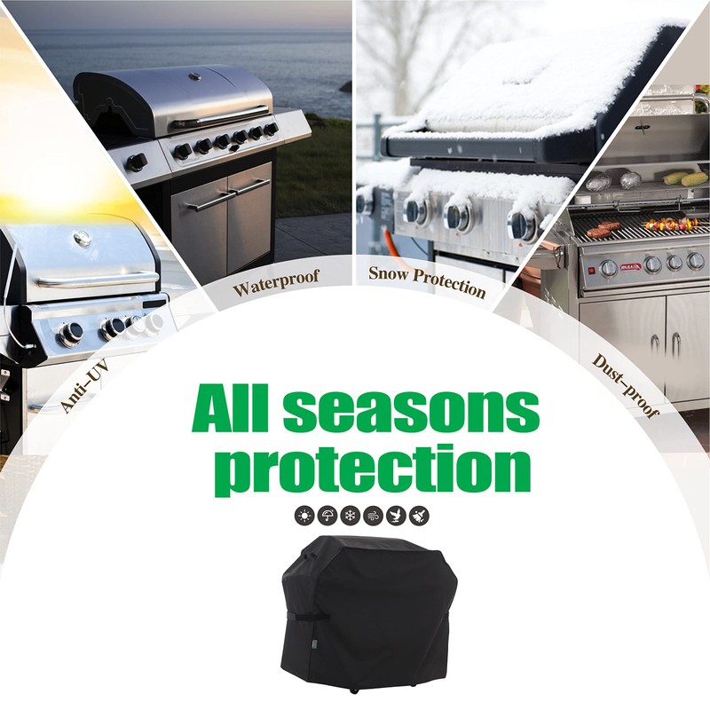 F&J Outdoors Grill Cover Waterproof UV Resistant for 2 Burner