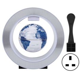 Magnetic Levitation Floating Globe with Colorful LED Light Desktop Decoration Birthday Gift 100‑240VUK Plug