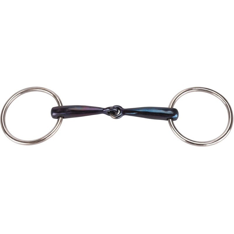 Equinate Sweet Iron Snaffle Bit 14 mm Simply Broken 14.5