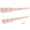 Love That French Manicure Glossy Press-On Toenails - 24 Pieces