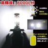YAOFAO LED Headlight H11 12V/24V Compatible 8000lm 6500k 2pcs 72W/Set