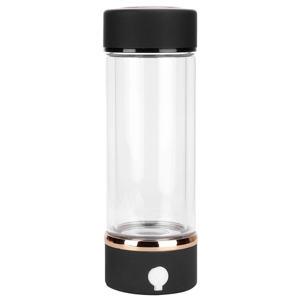 Hydrogen Water Bottle, 380ml Hydrogen Water Generator Portable Quickly Generate