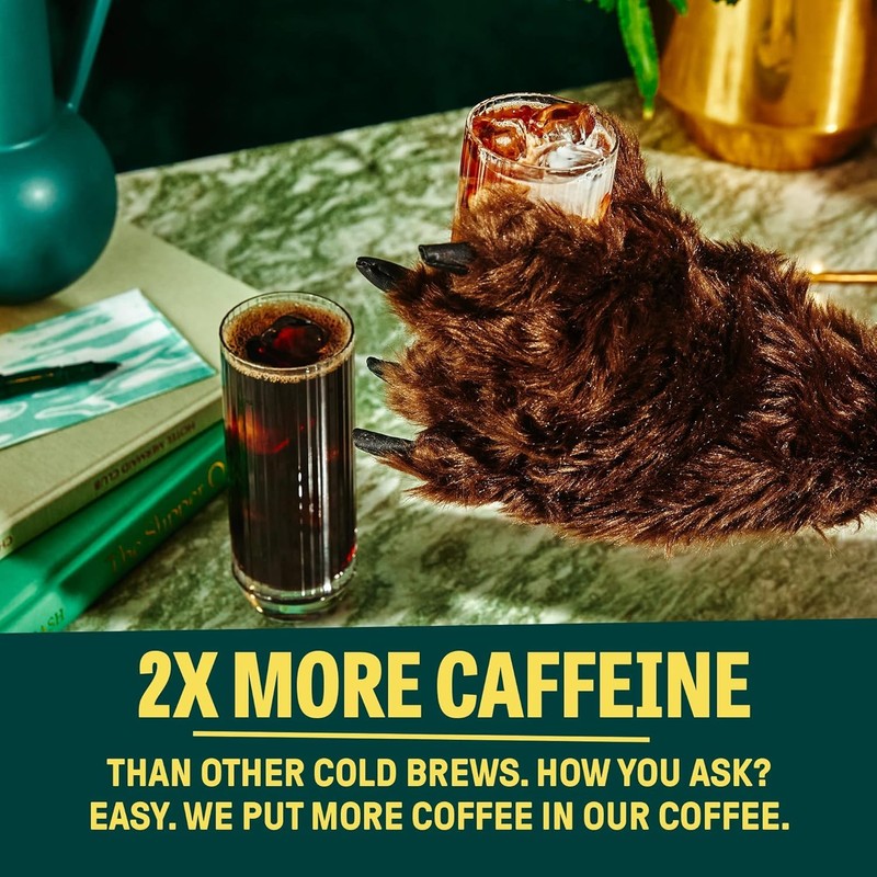 Wandering Bear Espresso Roast Organic Cold Brew Coffee, 32 fl