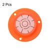 sourcing map 2pcs High Precision Horizontal Bubble Level 49x12mm Round