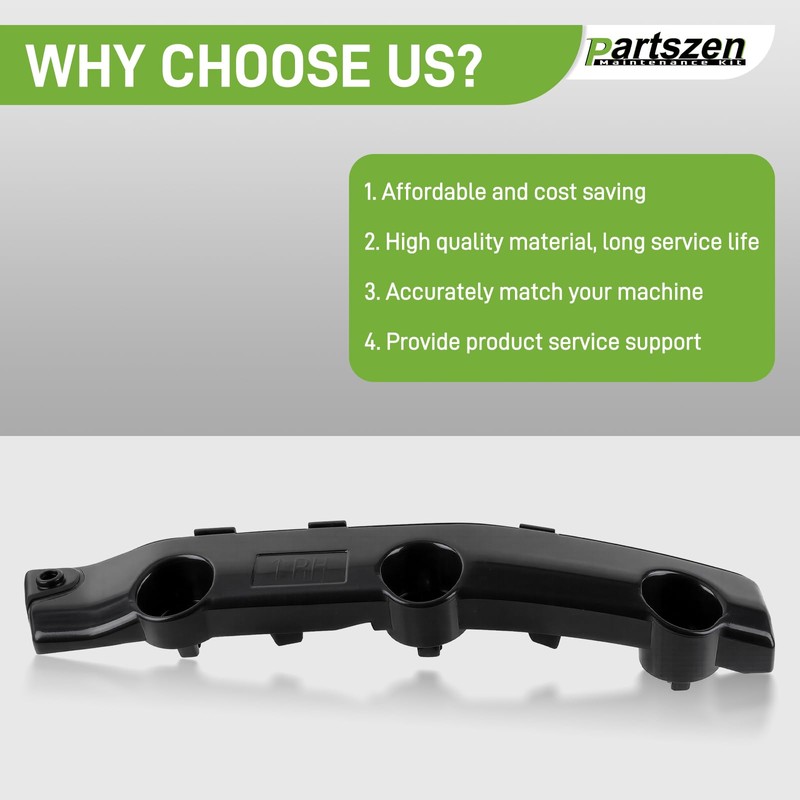 62222-4BA1A NI1032108 2Pcs Front Bumper Bracket Holder Fit for Nissan