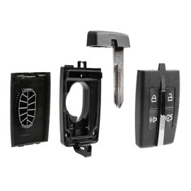 Key Fob Remote Shell Case Replacement for 2009 2010 2011 2012 Ford Taurus Lincoln MKT MKS 4-Button M3N5WY8406 No Programming Required