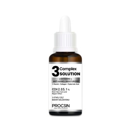 PROCSIN 3 Complex Solution Serum, Cilt Yenileyici & Leke Karşıtı, Gözenek Sıkılaştırıcı & Nemlendirici, Aydınlatıcı & Onarıcı Bakım, 20 ML