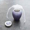 Mirai Sosu T-904S Mini Urn Pearl Blessing Lavender, Brass Screw