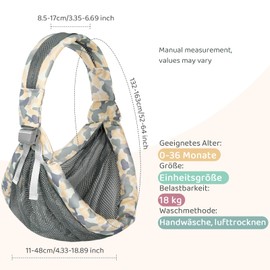 Babytrage für Neugeborene ab Geburt, Ergonomisch, Kindertrage, Verstellbare Baby Trage, Geeignet Für Babys Von 3 Bis 36 Monaten, einfach anzulegen, ideal für freihändiges Elterndasein
