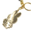 Zoe Miffy GOLD Keychain Dot 641226 70th Dick Bruna