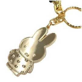 Zoe Miffy GOLD Keychain Dot 641226 70th Dick Bruna