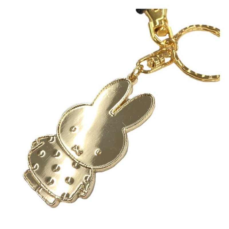 Zoe Miffy GOLD Keychain Dot 641226 70th Dick Bruna