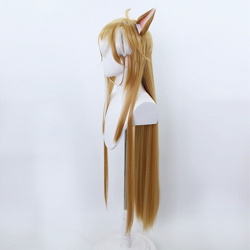 Cosplay Wig Long Straight Adjustable Exquisite Game Anime Cosplay Synthetic