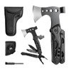TESCOACH Multi-Tool Multi-functional Hatchet 15-in-1 Outdoor Tool for Hiking Vehicles