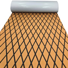 LSS laidi Boat Flooring Eva Foam Decking Marine Non-Slip Self-Adhesive Flooring for Motorboat Fishing Boat RV Yacht Kayak Swimming Pool 110.2''/102.3''/94.5''/86.6''/59''/X37.4''
