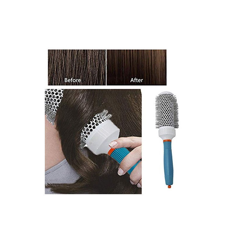Liseng Ceramic Ionic Round Hair Brush Barrel Hairdressing Hair Salon