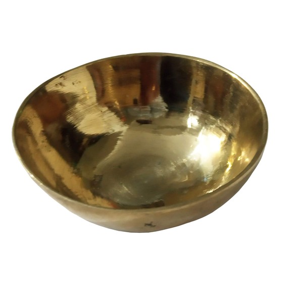 Purpledip Kansa 12163 - Cuenco de masaje ayurvédico (bronce)