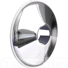 Talon x 2 Chrome 22mm Pipe Cover/ Collar/Rad ring for 22mm pipe by TALON