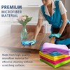 SparkleZen Microfiber Cleaning Cloth - 10 Pack Ultra Absorbent 40