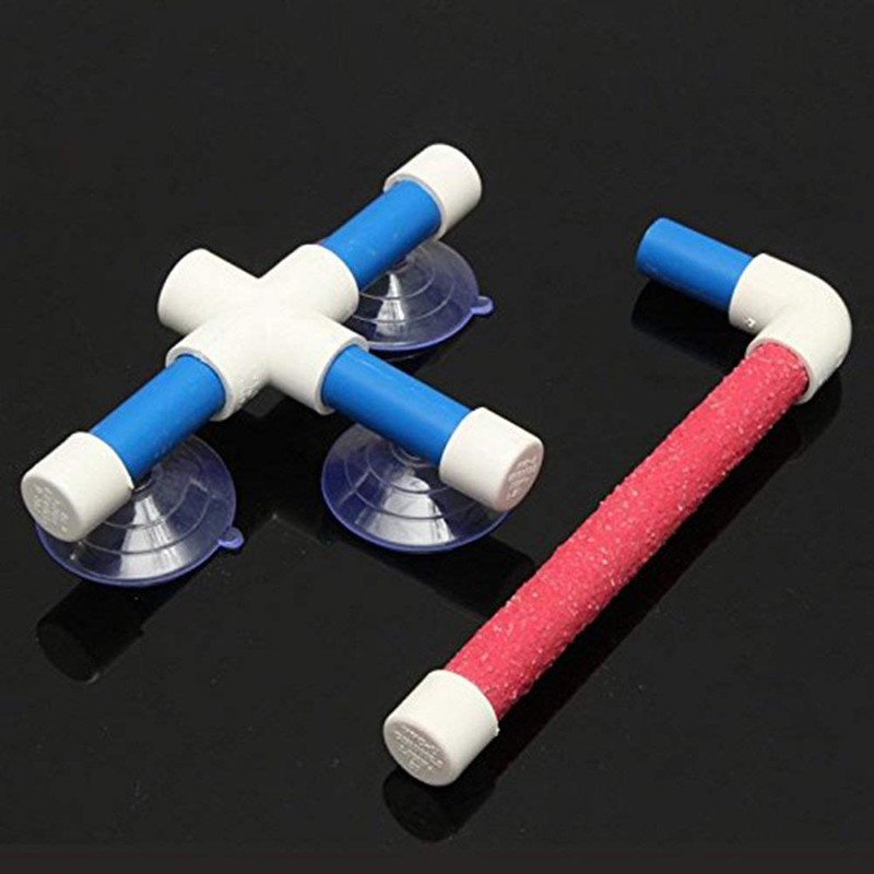 Litewood Bird Shower Perch Portable Suction Cup Parrot Window Wall