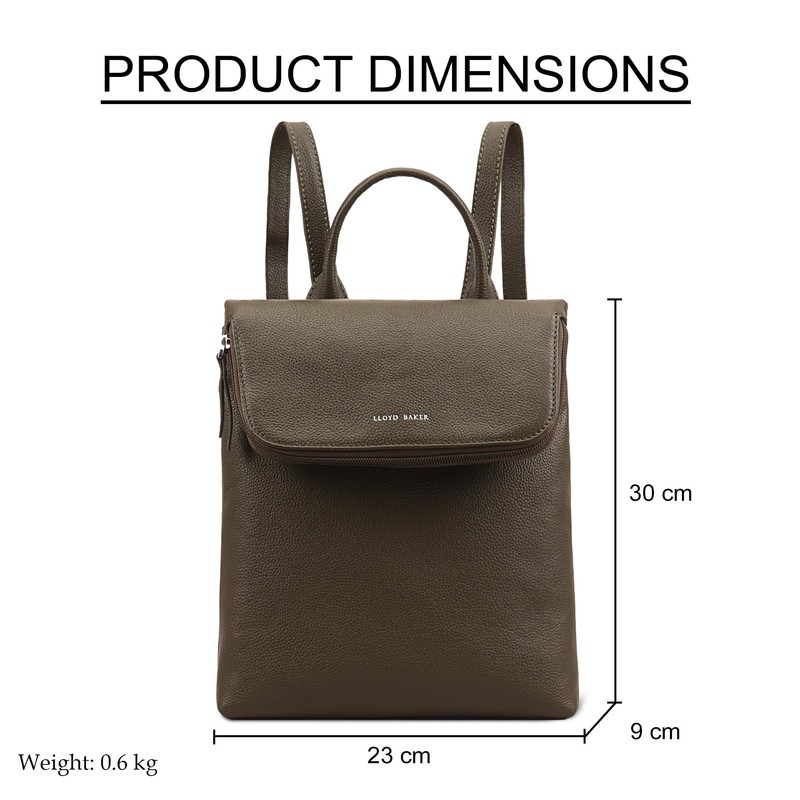 Lloyd Baker London – AGRA Backpack: 100% Genuine Full Grain