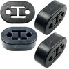 HTharros Muffler Hanger Suspension Rubber Mount Ring Automotive Universal Thickness