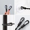 2 Pack Travel Clothes Washing Line Clothesline Line Camping Elastic