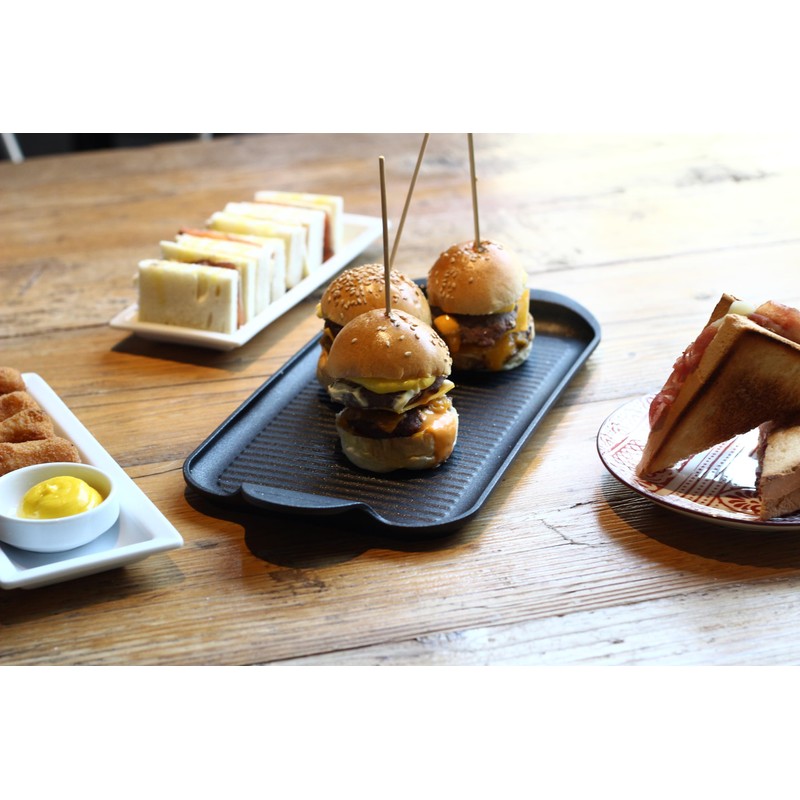 Risoli EXPLORA 000114/32TP0 Finger Grill 32 x 16 cm Die-Cast