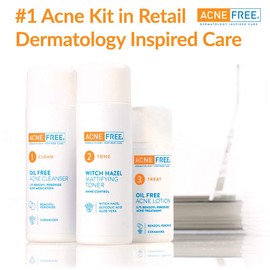Acnefree 24 Hour Acne Clearing System Kit (Pack of 6)