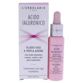 L'Erbolario, Hyaluronic Acid Anti-Ageing Facial Fluid with Triple Action Size 28ml