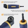 90 Degree Right Angle Drill Attachment, ABS Handle for Tight