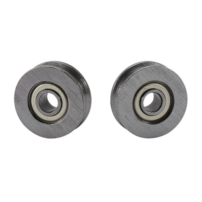 Hilitand 20pcs V623ZZ V-Groove Ball Bearings Carbon Steel Pulley for