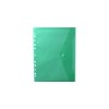 HFP Exxo Document Wallet A4 Landscape Velcro and Filing Strip