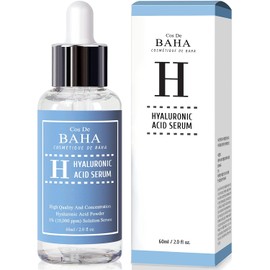 Cos De BAHA Suero Facial de Ácido Hialurónico 1% 60ml – Hidratación Intensa, Antiedad, Apto para Piel Sensible, Fórmula Vegana