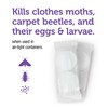 Enoz Moth-Tek Packets, Kills Clothes Moths and Carpet Beetles, Resealable