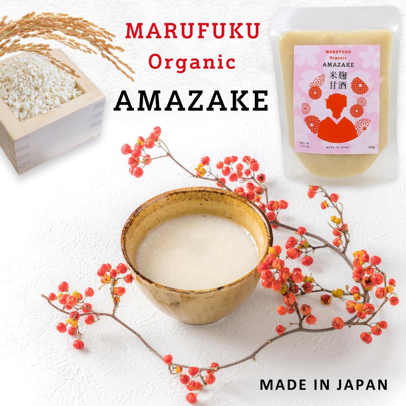 Amazake Drink From Japan made from White Koji 7.0oz-Non Alcoholic
