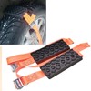 2Pcs Car Escape Board Chain Design Portable Anti Slip Rugged