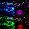 USB Car LED Lights, Interior Car Lights Strip with APP