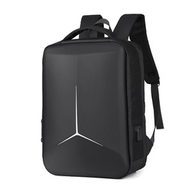 FANDARE Anti-theft Laptop Business Backpack Durable Backpack with USB Daypack 180-degree opening Travel Cabin Rucksack Work Bag Water Resistant Rucksack Work for Men & Women Black
