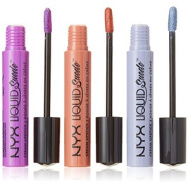 Nyx Liquid Suede Cream Lipstick Gift Set 05 - 3 x 4 ml Running the World + Initiator + Indus Paradise