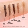 Eyebrow Pencils for Women, 2-in-1 Dual-Ended Microblading Eyebrow Pencil Waterproof