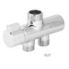 G1/2 Wall Mounted Shower Diverter Separator Shower Valve Multi-Layer Electroplating