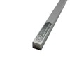 Aluminium Square Bar (20mm x 20mm x 100mm)