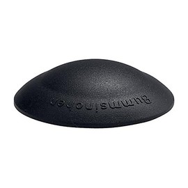 Door Stop, Door Buffer Bumsinge – Made of Plastic – 40 mm Diameter – Height Approx. 12 mm – Black – Pack of 10