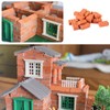 Wjelet Pack of 60 Mini Bricks Simulation Bricks Model DIY