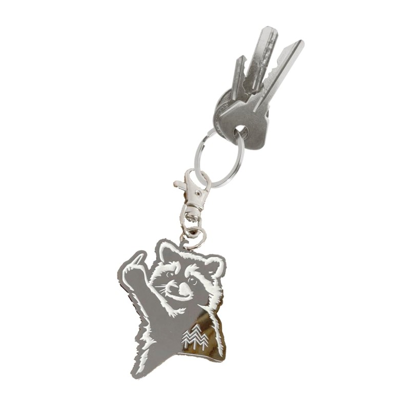 HOLZBRÜDER Cheeky Raccoon Enamel Keyring - Matching Charm for Our