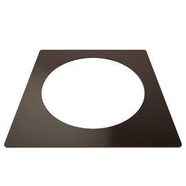 Tile Redi USA DP-SQT-OB Redi Drain with Oil Rubbed Bronze Drain with Plate Trim