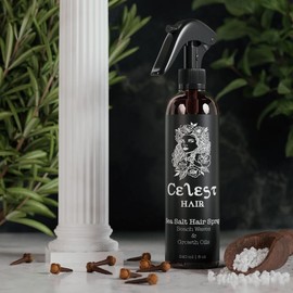 Sea Salt and Rosemary Spray - Women's Beach Curls and Hair Therapy - Dead Sea Salt Hair Spray - Rosemary Oil - Women's Hairstyling - Natural Hair Product - Healthy Hair - Curly Hair Haircare Olive Organic