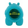 Nuby Hippo Water Spout Cover, Aqua (OPENING DIAMETER: 2.25 INCHES)